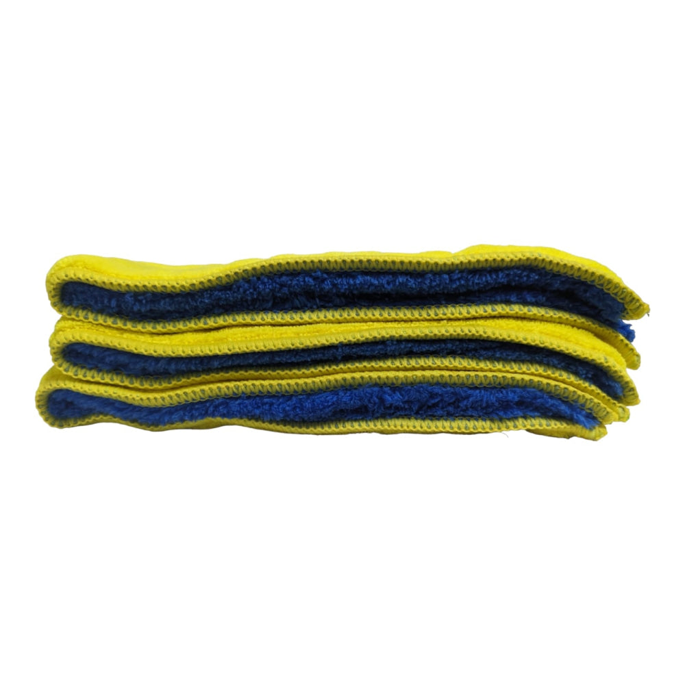 3Pcs Goodyear Double Sided Microfiber Drying Towel 40x30
