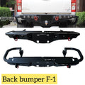 4X4 Toyota Hilux Revo Vigo Back Bumper Hamer Style F1  Vigo 2005,2013 Revo 2018,2022