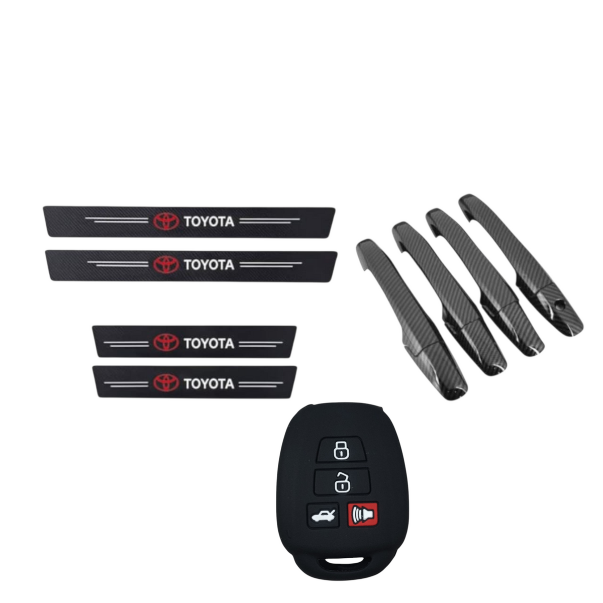 Toyota Corolla & Honda Civic Carbon Bundle 3in1