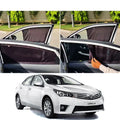 Toyota Corolla Custom Fit Railing Curtains 2015/2025-Sun Shade - Parda-4pcs