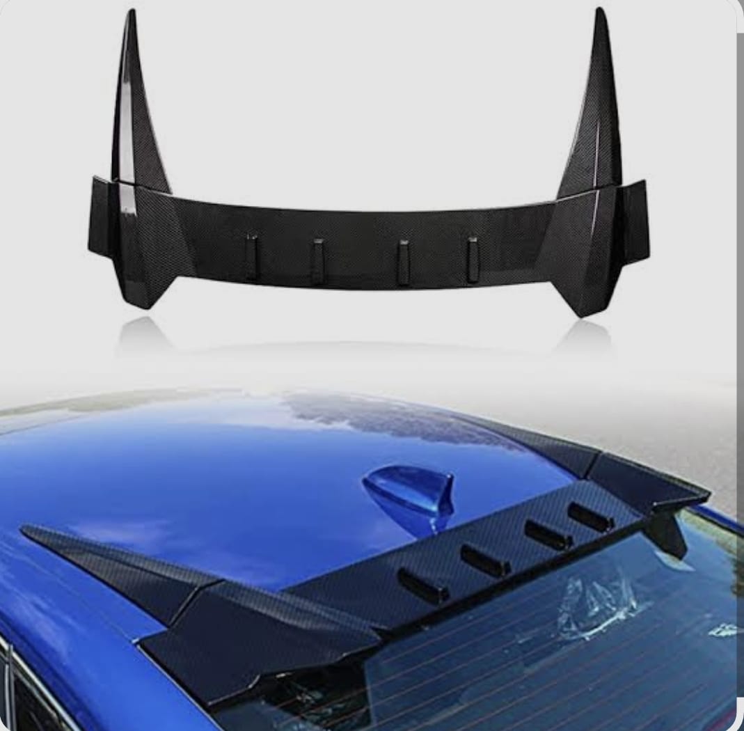 Honda City 2022 Type-R Roof spoiler Made Like Carbon Fiber