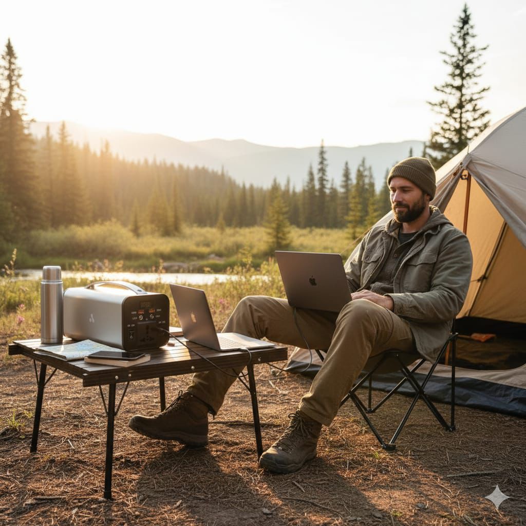 Portable Power Station Outdoor & Camping Gadget 60,000mah