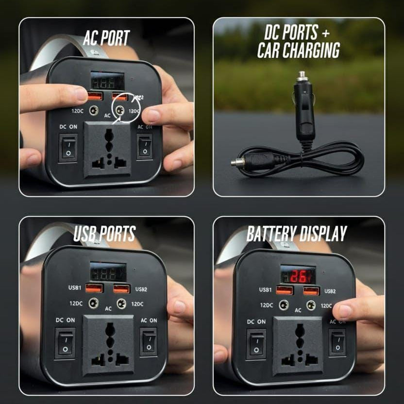 Portable Power Station Outdoor & Camping Gadget 60,000mah