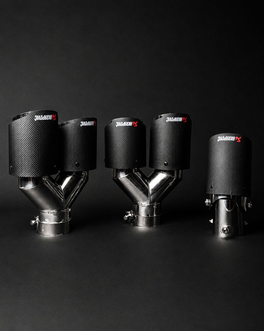 Akrapovic High perfomance Carbon Fiber Exhaust Rear Tail Pipe Muffler