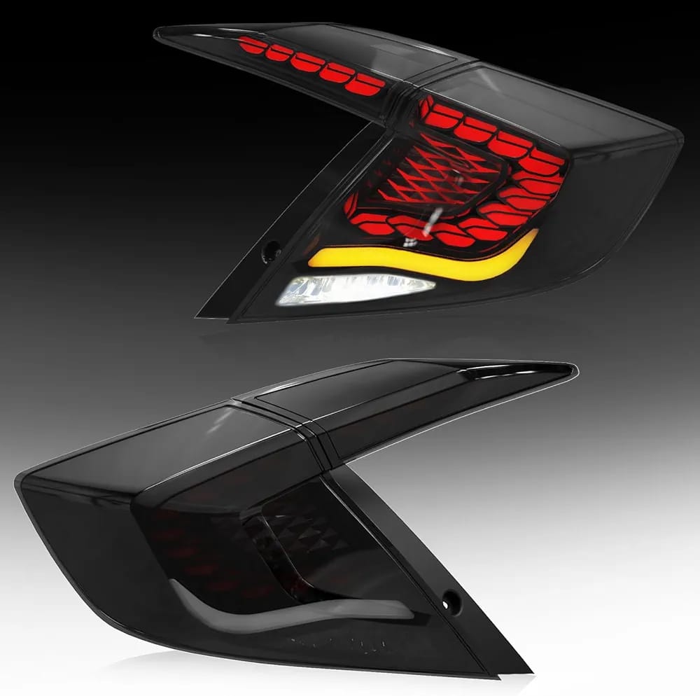 Honda Civic Dragon style Led Tail Lamps 2017