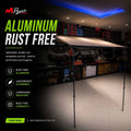 Car Side Awning Rooftop Pull Out Waterproof , Sun Tent Shelter With Light V2
