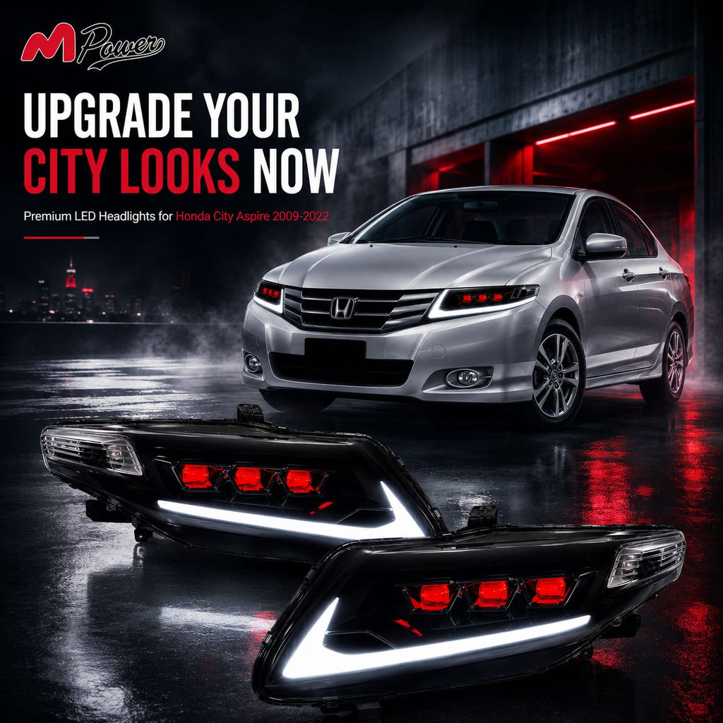 Honda City Aspire Nike Devil Eye Headlights 2009-2022