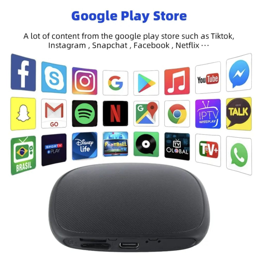 Carplay AI Multimedia Android Box (8-Core/Wifi/4+64)