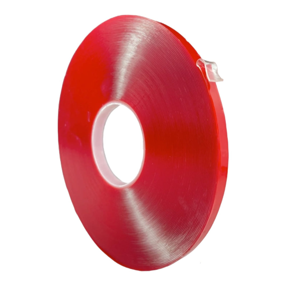 Double Sided Tape 12mm Red 30 Meter