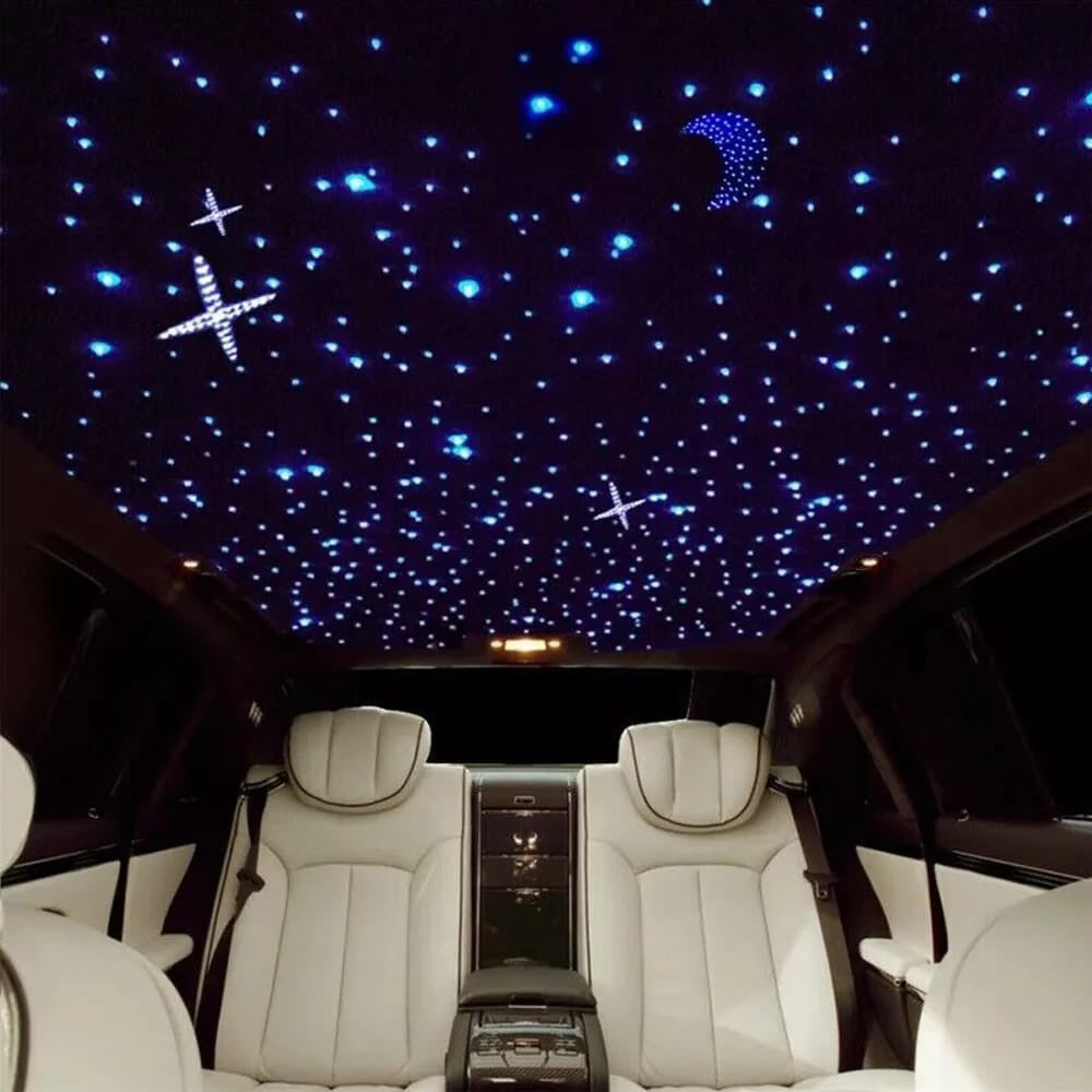 Fiber Optic Headliner Star Light Kit With Remote  For Car Home Roof Ceiling