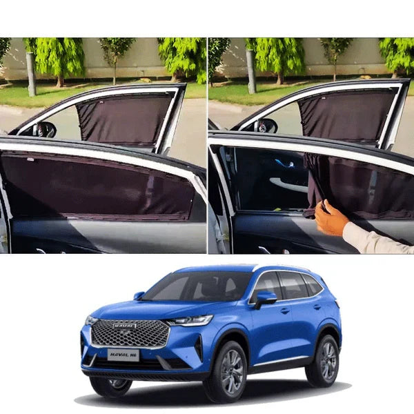 Haval H6 Custom Fit Railing Curtains Sun Shade - Parda-4pcs (Copy)