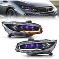 Honda Civic Diamond Style  Headlights 2017-2021