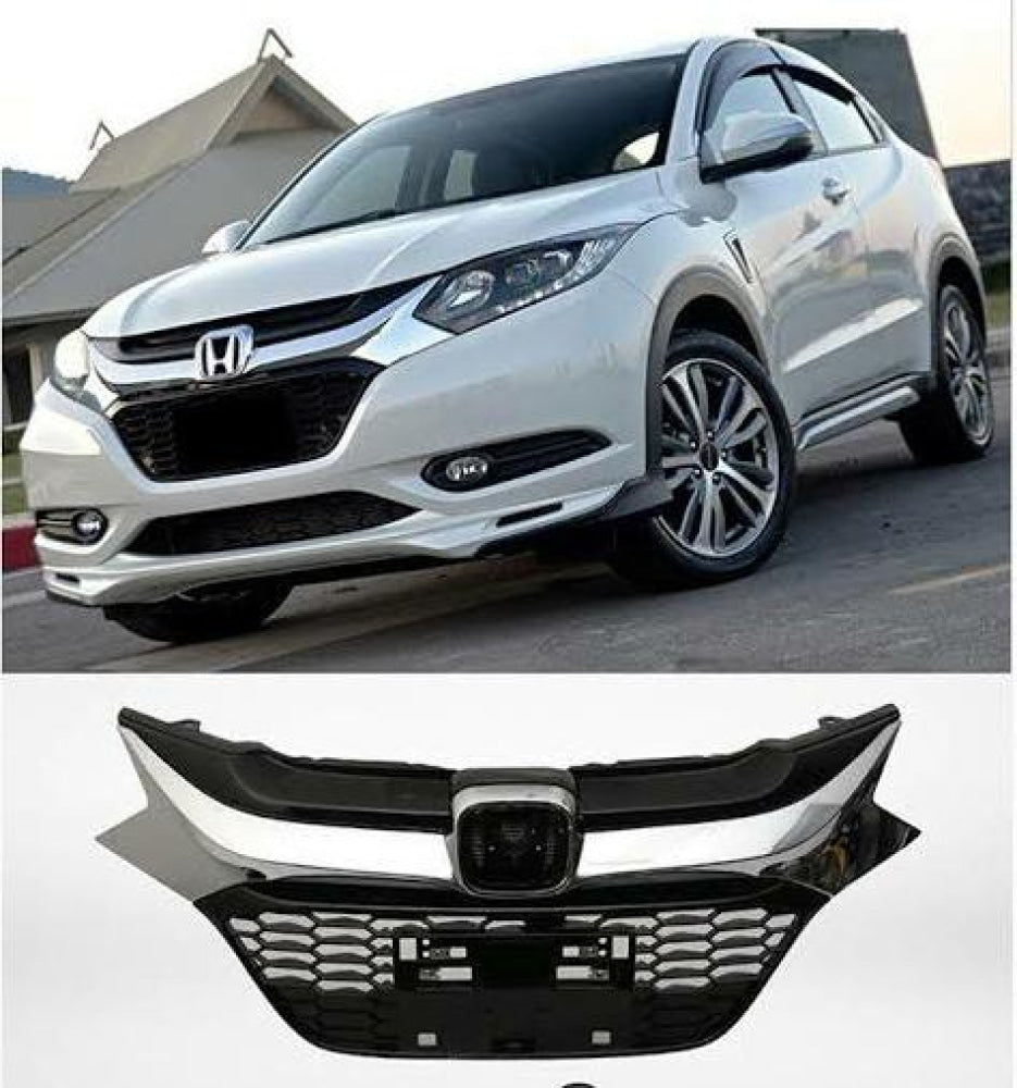 Honda Vezel Front Grill With Chrome 2013-2021