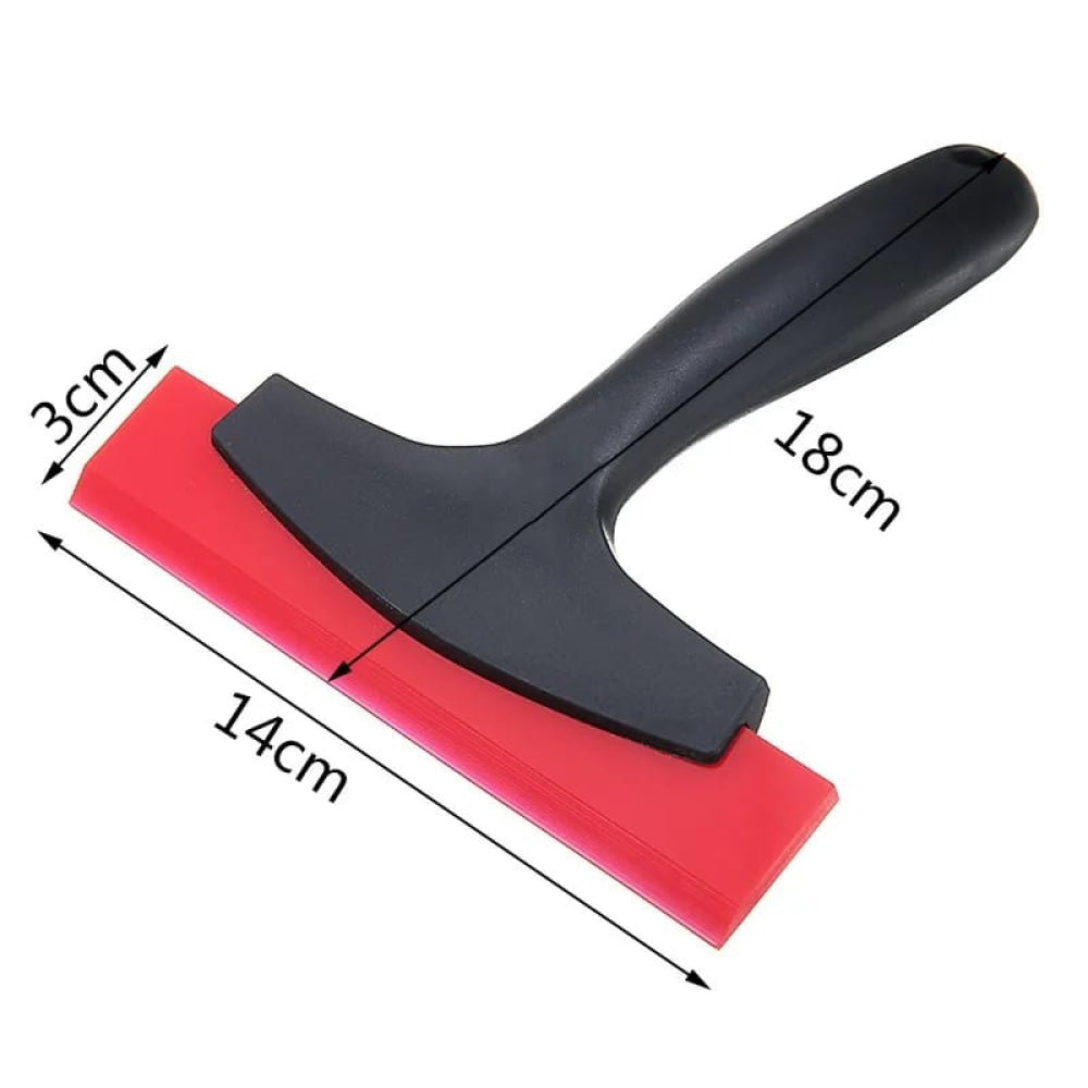 Multifunction Flexible Silicon Cleaning Scraper Shovel (RED)