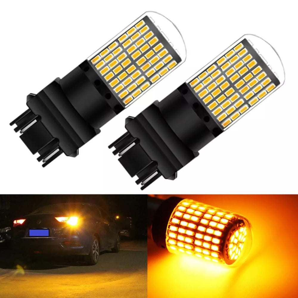 Super Bright Led Bulb For Front Rear Turn signal Yellow Light