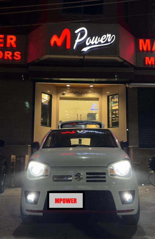 Suzuki Alto Works RS | Imported ABS Plastic | Front Complete Bumper With Fog Lamps