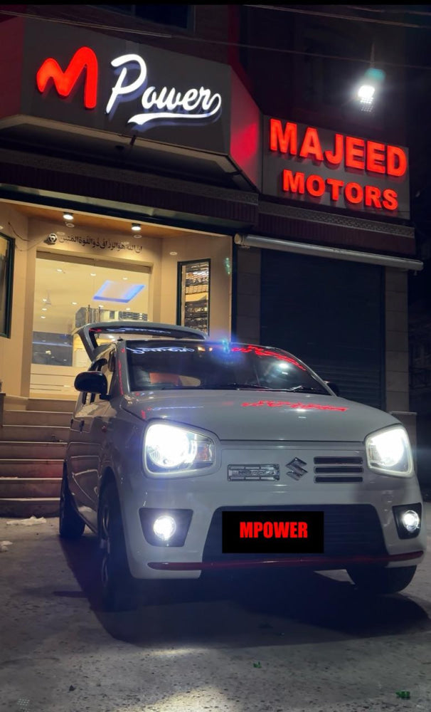 Suzuki Alto Works RS | Imported ABS Plastic | Front Complete Bumper With Fog Lamps