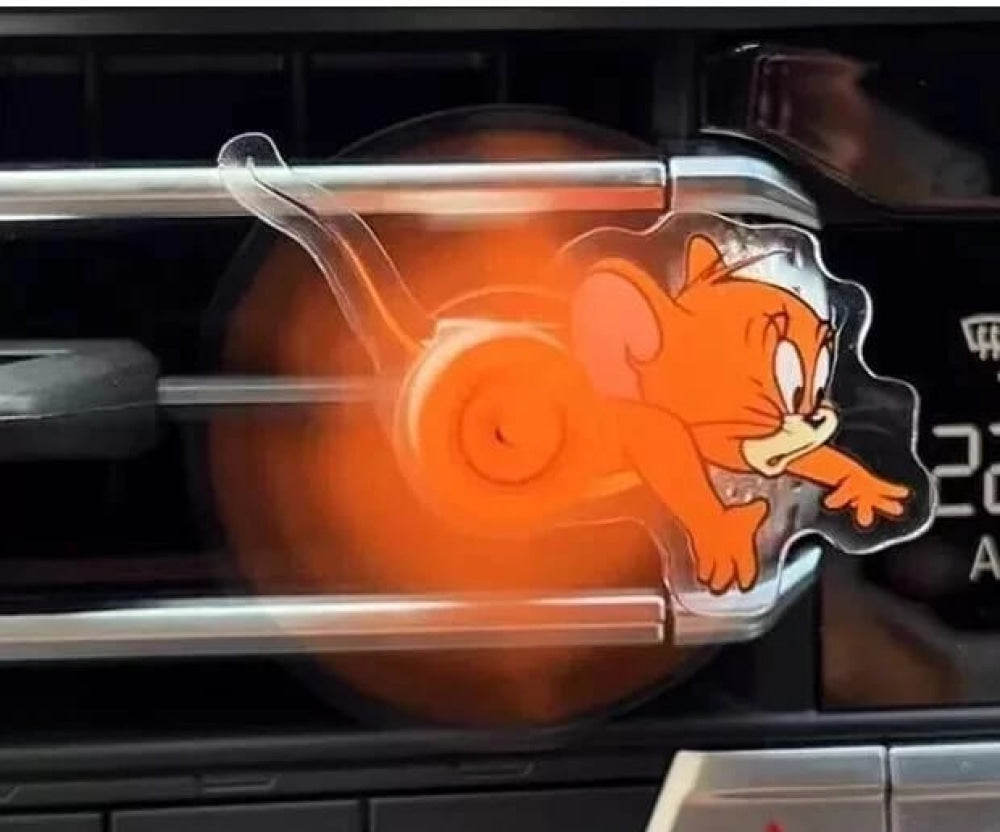 Tom & Jerry Chase Car Air Vent Decoration 3 Pcs Cartoon Set