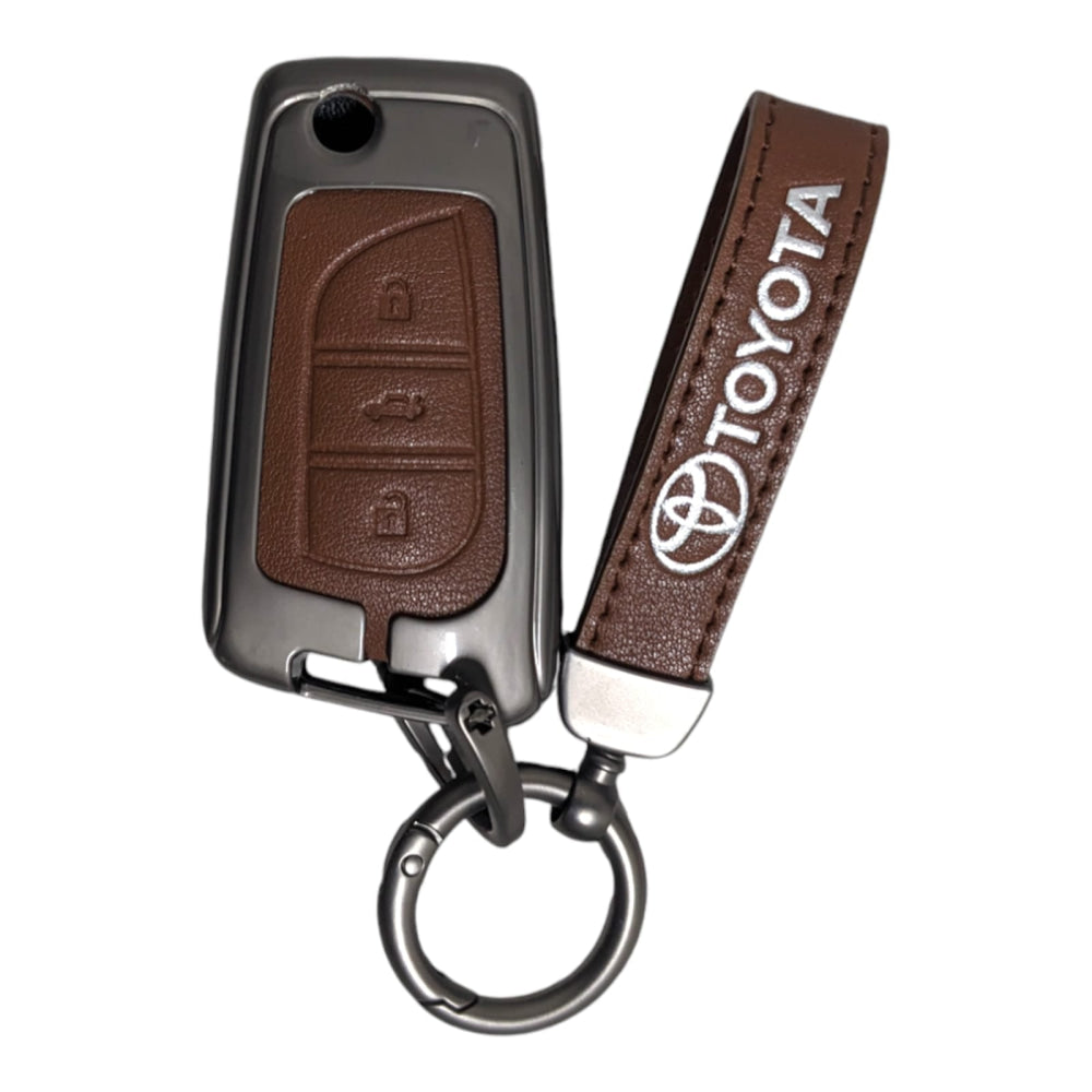 Toyota Corolla 2018 Folding Protective  Zinc Alloy Remote Key Cover