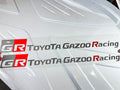 Toyota Gazoo Racing GR Sport Turbo Car 3D Logo Decorative Vinyl Stickers
