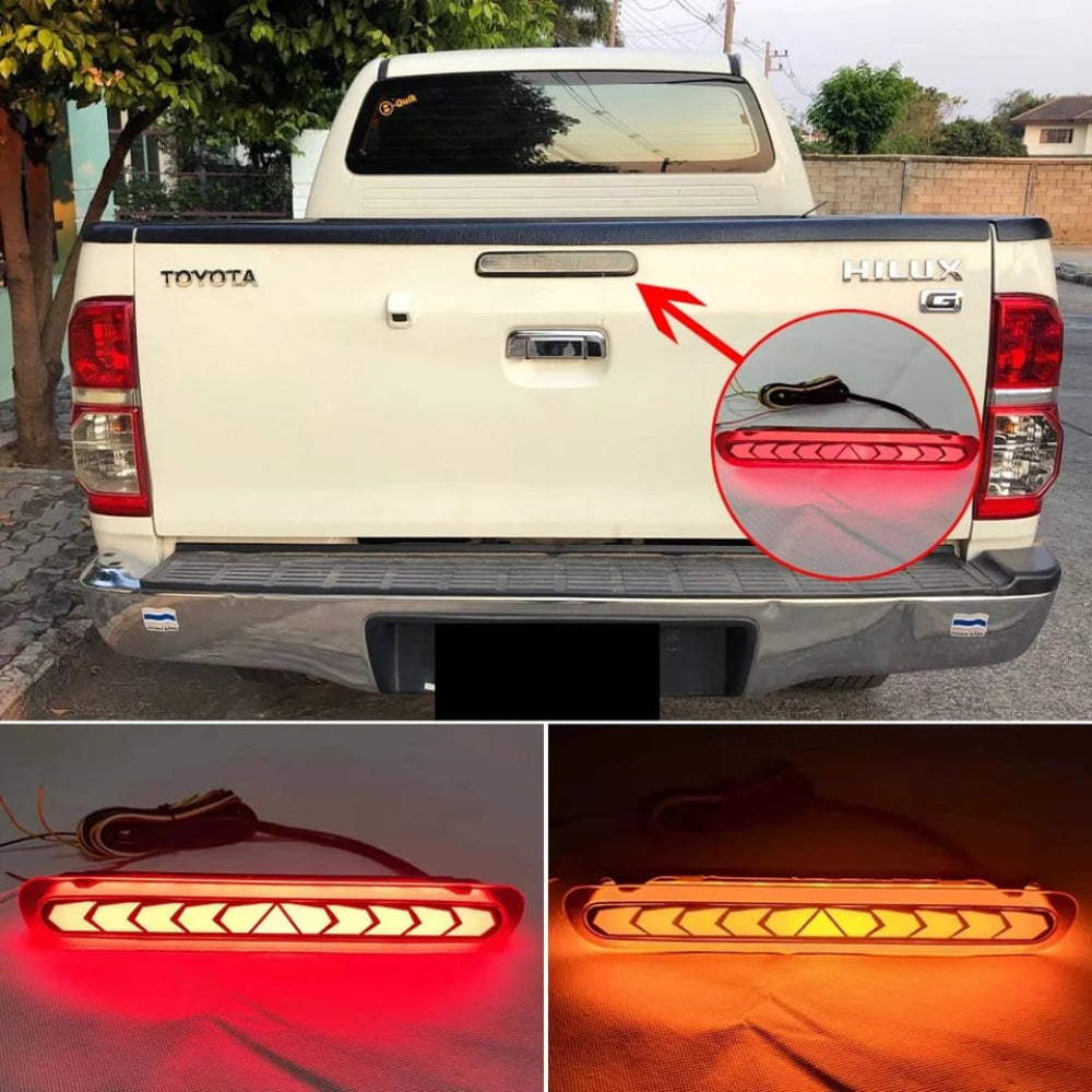 Toyota Hilux Vigo Rear Brake Light  Dynamic Turn Signal Reflector 2004-2013