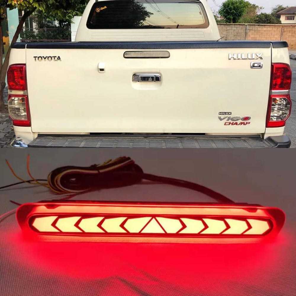 Toyota Hilux Vigo Rear Brake Light  Dynamic Turn Signal Reflector 2004-2013