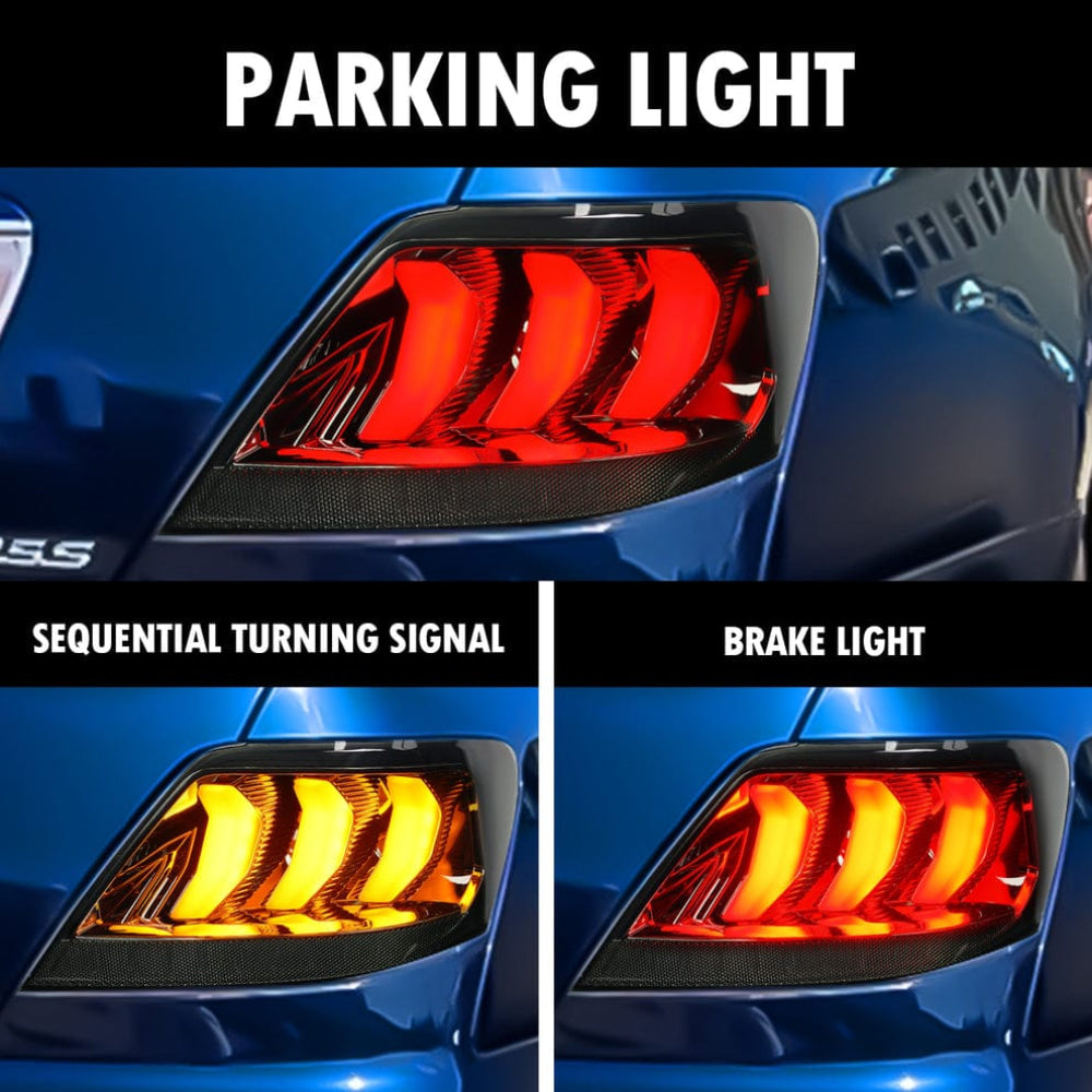 Toyota Mark x Tail Lamps Ford Mustang Style 2005-2009