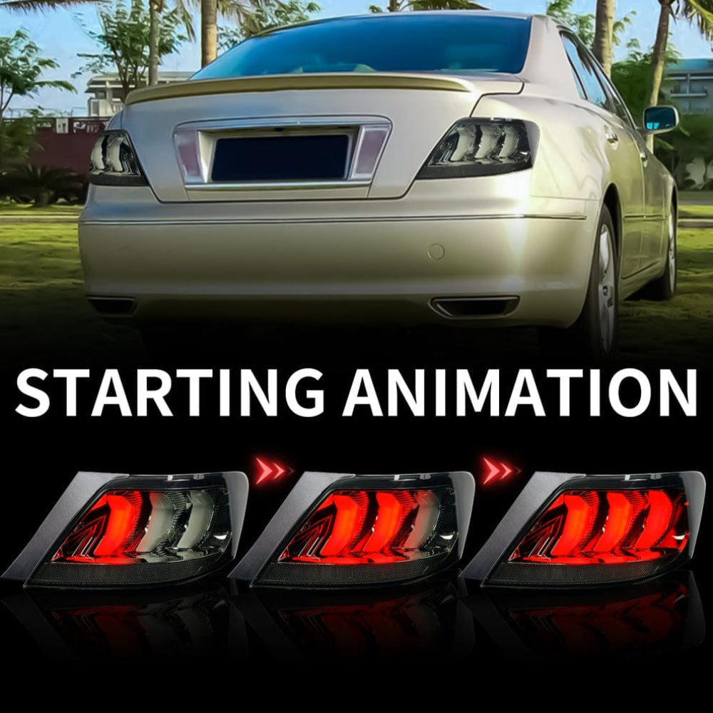 Toyota Mark x Tail Lamps Ford Mustang Style 2005-2009