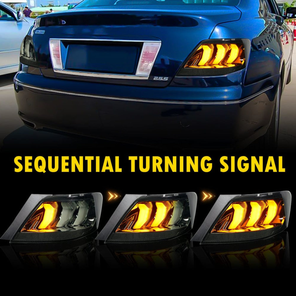 Toyota Mark x Tail Lamps Ford Mustang Style 2005-2009