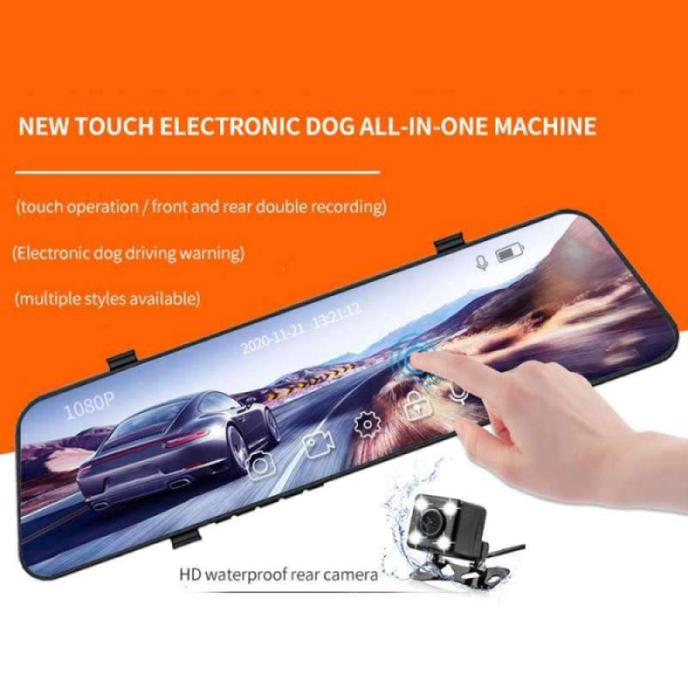 Vehicle Blackbox DVR Dashboard Cam With Rear Camera
