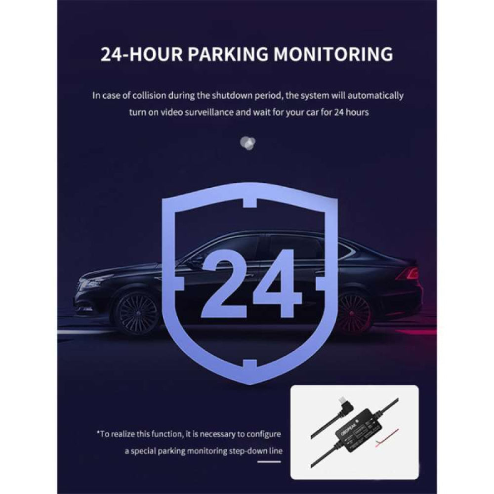 Vehicle Blackbox DVR Dashboard Cam With Rear Camera